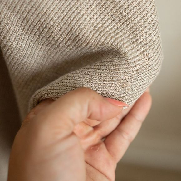 Women’s White House Black Market Tan Open‎ Front Sweater size S - Picture 4 of 13